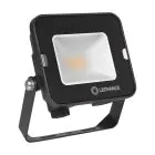 Ledvance LED Breedstraler Compact Zwart 10W 900lm 100D - 830 Warm Wit | IP65 - Symmetrisch 