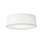D'Lite Lunelle Plafondlamp 30cm Textiel Wit | Geschikt voor 1x E27 